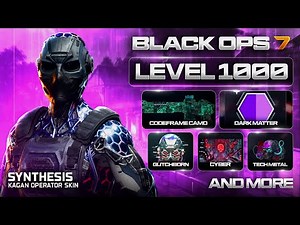 FULL Black Ops 7 Level 1000 Rewards Showcase & Gameplay… (Animated Camo, Operator & MORE)