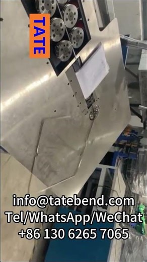 2D CNC Wire Bending Machine Full Demo Automatic Wire Forming Machine Explained