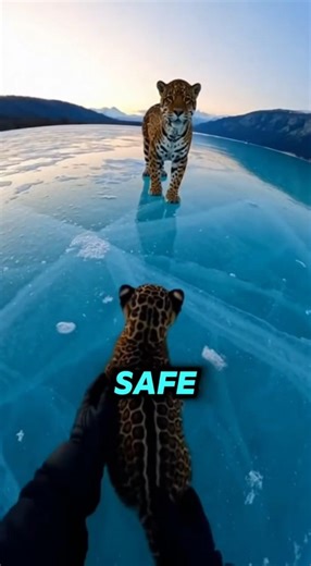 He Was Falling To His Death... Then This Giant Cat Caught Him! 😱❄️