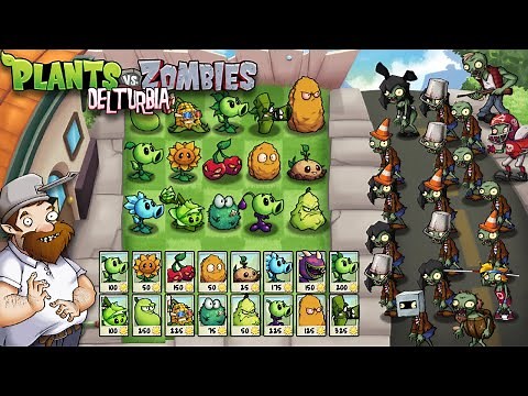 (Gameplay+Link) Plants vs. Zombies Delturbia 1.0 | Game NHP