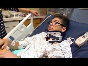Tragic Trampoline accident leaves teen paralyzed