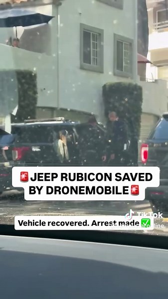 Recovering a Stolen Jeep Rubicon Using DroneMobile