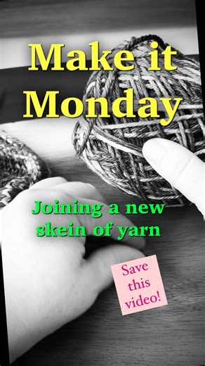 #makeitmonday There are many ways to join a new skein of yarn. This is the method I use the most often. — Does it leave a knot? Yes. Do I care? No. For me, the simplicity of this method outweighs the tiny bump/knot it leaves. Again, this is just one way to join a new skein. — Have you used this method before? Have you ever had it come undone? I haven’t, but I suppose nothing is foolproof. 🤷🏼‍♀️ — Keep creating beautiful things! ❤️ Shannon — PS - This is my hand dyed yarn…and this colorway is s