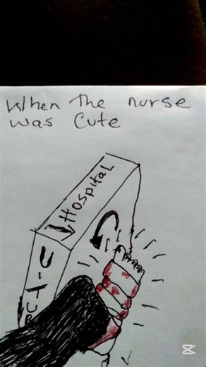 Cute nurse fault situation draw