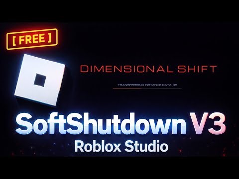 [ FREE ] SoftShutdown V3 Roblox Studio Tutorial