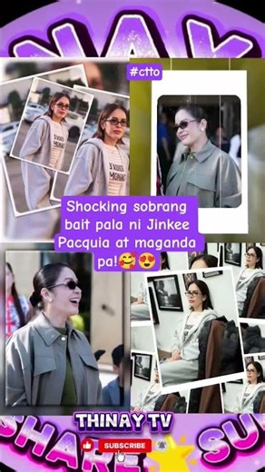Hala GRAVE sobrang bait pala ni Jinkee Pacquiao! #trending #viral #shorts