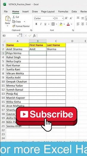 Split Data Cells in Excel in Just Seconds!