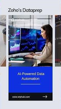 Data Movement Automation & Data Quality Operations with AI using Zoho Dataprep - with Erphub!