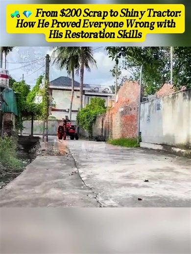 Tractor Restoration: DIY Rebuild from Scrap to Glory