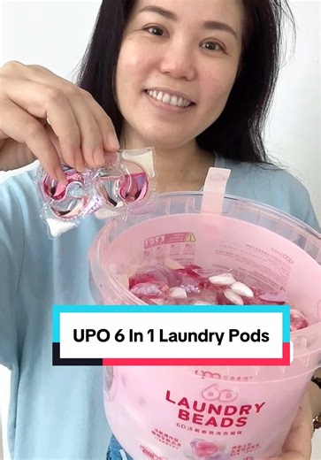 New Product! UPO 6 In 1 Laundry Pods from AceMart. ✅ Such a Sweet Pink! ✅ All In 1 Laundry pods with 7 cleaning enzymes ✅ Superb Cleaning Power ✅ Color Protection ✅ Long Lasting Floral Fragrance ✅ Keeps clothes soft & bright So easy to use. Just drop 1-2 pods into washing machine before loading the dirty laundry. Go check it out via my TikTok Shop link below! ⬇️ #newproduct #UPO6In1LaundryPods #acemart #acemartsg #laundrypod #laundrycapsule #washingmachine #laundry #laundryday #home #homeessenti