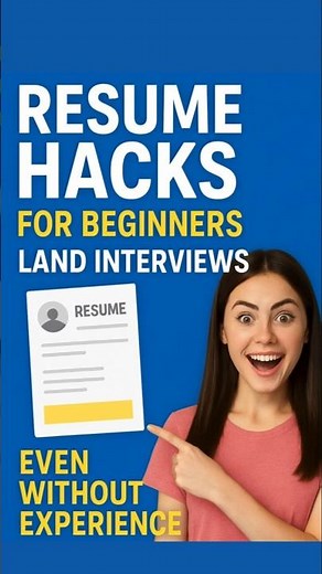 How to Impress Recruiters with Your Resume When You Have No Job Experience