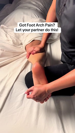 Relieve Foot Arch Pain with Partner Massage!
