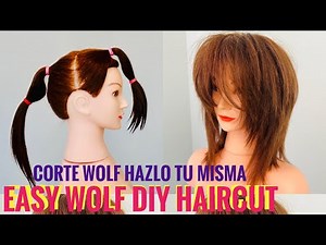 Easy Wolf DIY Haircut