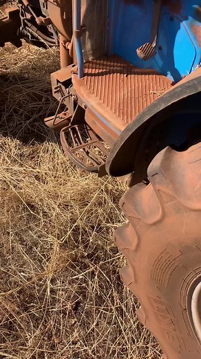 Close-Up of AUTOTRAX Agricultural Machine in Action