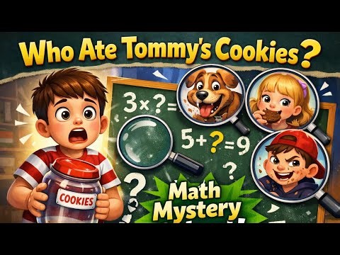 Who Ate Tommy's Cookies? Math Mystery Solved