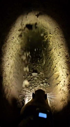 POV Inside a Pocket Gopher’s Underground Tunnel System #pov
