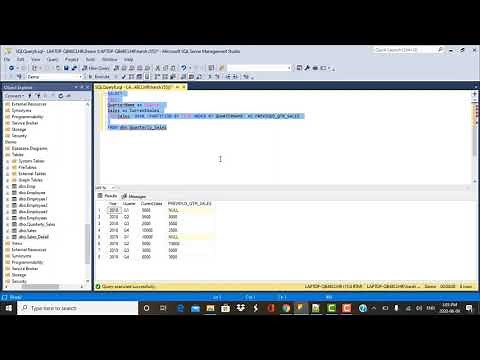 SQL Query | Compare with Previous Quarter's sales | Analytical Functions | Lead | Lag