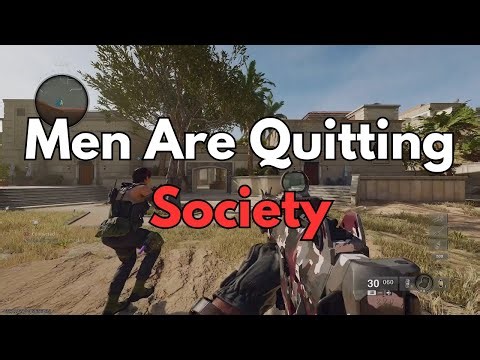 Why So Many Men Are Quietly Dropping Out of Society And No One Is Talking About It