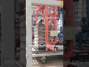 Automatic Brick Block Strapping Packing Machine