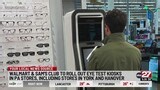 Walmart rolling out new eye test kiosks