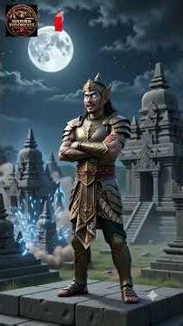 The Legend of Roro Jonggrang in 1 minute #rorojonggrang #bandungbondowoso #temple #prambanan