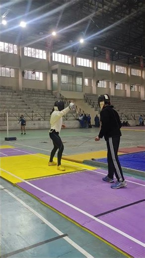 fencing class epee lesson 🫡