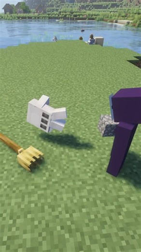 Minecraft'ta taş kağıt makas...