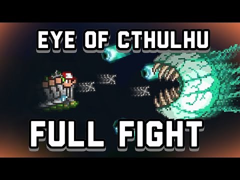 Fargo's Souls Mod - Eye of Cthulhu Eternity Mode Boss Fight