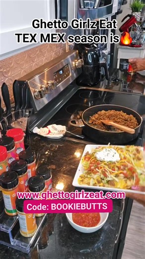 Baby, no need for tgem taco season packets. Get that Tex Mex from Ghetto Girlz Eat 🔥🔥🔥 Whew, I promise you won't be disappointed. #ghettogirlzeat #food #foody #grub #eat #goodfood #goodeating #yumyum #yummy #tasty #texmex #mexicanSeasoning #Seasoning #eat #letseat Sierra Glamshop | AuntieGell UncleRich