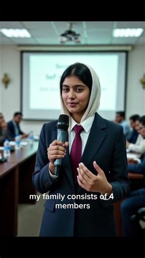 Confident Self Introduction in English | Presentation by Ayesha #short#introduction #learnenglish