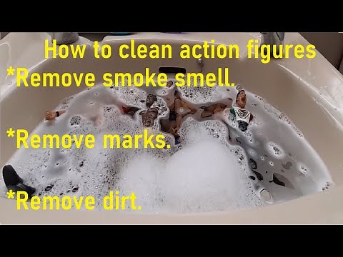 Cleaning Action Figures: How to Remove Marks, Dirt & Smoke Smell - Figure Bath