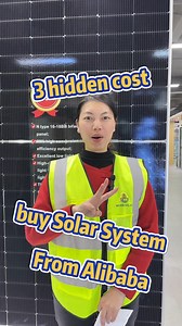 3.3K views · 53 reactions | 3 hidden cost when you buy solar system from Alibaba #solarsystem #offgridsolar #solarpanel #solarenergy #solarpowersystem #solar #lihtiumbattery #solarpanelfactory #offgrid #cantonfair #foshan #Chinafactory #cantonfair #BESS #SolarContainer #alibaba | Mars Solar Power System Manufacturer | Facebook