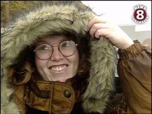 Winter Weather hits San Diego beaches in January 1995