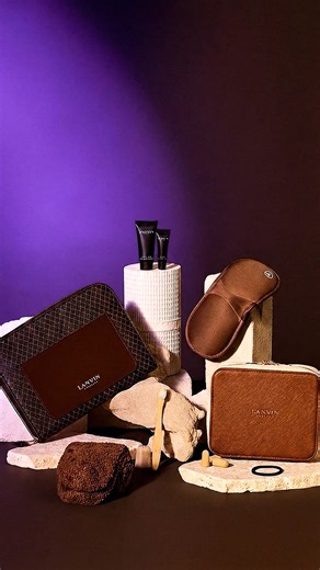 A touch of style above the clouds: Our Lanvin amenity kits. Every detail is as special as your journey. ✈️✨ #TurkishAirlines | Turkish Airlines