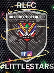 New logo for our RLFC #littlestars segment. We are very proud that our community teams have a place to send pictures and videos. Grass roots is very important to us as these young players are the future of our sport. #RLFC | Rugby League Fan Club