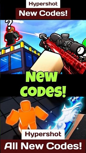 Roblox Hypershot Codes - New Codes For Hypershot Roblox 2025