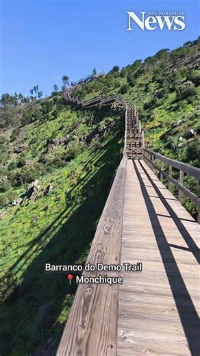 The Famous Boardwalk in Monchique, the Algarve