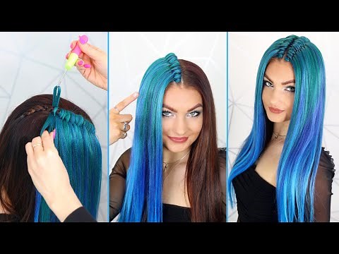 Cool Crochet Hair Extension 💙