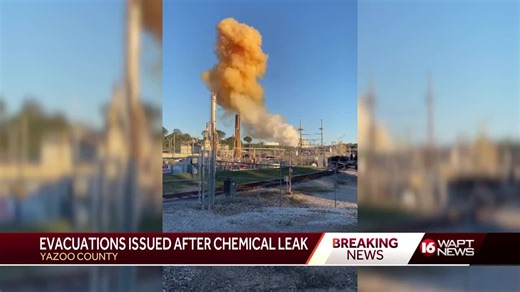 Explosion at MS Chemical Plant Causes Ammonia Leak, Evacuations