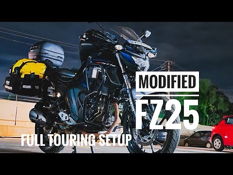 Yamaha FZ25 Modified | Full Touring Setup