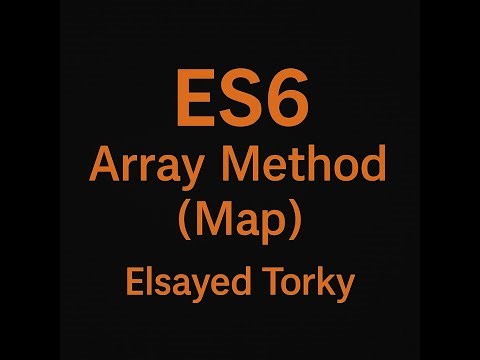 ES6 9) Array Method Map