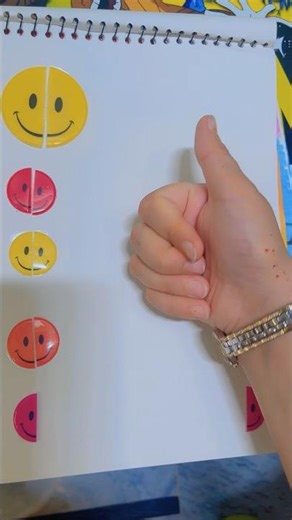 Colorful smiley face matching 😀