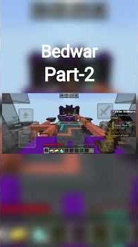 Minecraft bedwar part-2# minecraft#viral#shorts