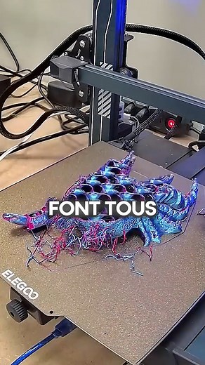 229K views · 2.9K reactions | Débutants en 3D : ne faites pas ça ⚠️ #fail #noob #pro #imprimante3D #print #multicolor #bambulab #Elegoo #sunlu #reel #reels #reelsvideoシ #reelsviral | La Nouvelle École : Impression 3D | Facebook