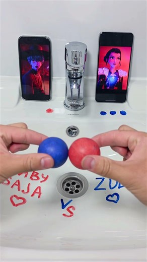 Baby Saja VS Zoey ✨️ Battle #battle #kpopdemonhunters #shorts #sink