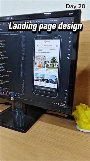 Airbnb Clone in 30 Days 🎨 Day 20 – Landing Page Design