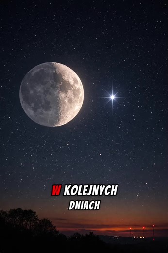 „#W kolejnych dniach niebo będzie zdominowane #przez Księżyc, który powoli zbliża się do pełni.# W środę, 25# lutego, Księżyc, oświetlony w 65%, znajdzie się blisko# #gwiazdy Alnat w# gwiazdozbiorze Byka.# Największa bliskość będzie około godziny 18:00. To# #wspaniała okazja, by# dostrzec# tę koniunkcję na# niebie i uwiecznić ją na# zdjęciach.”#