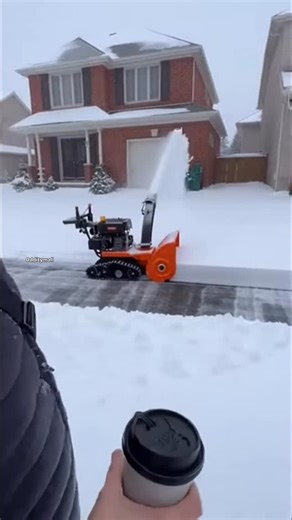 Odditymall on Instagram: "Wow! An automated robotic snowblower! I need one immediately! 🤣👏 #snowstorm #snowday"