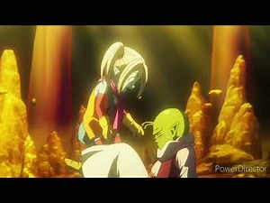 Dragon Ball Daima - Dende turns back into his normal form and Panzy drops him.