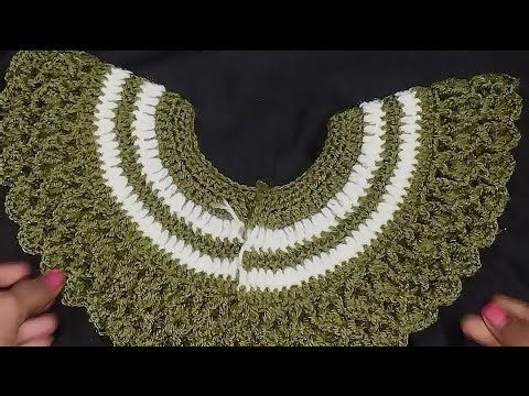 crochet beautiful girl Frock for 0-2 year / New Design easy pattern for beginners